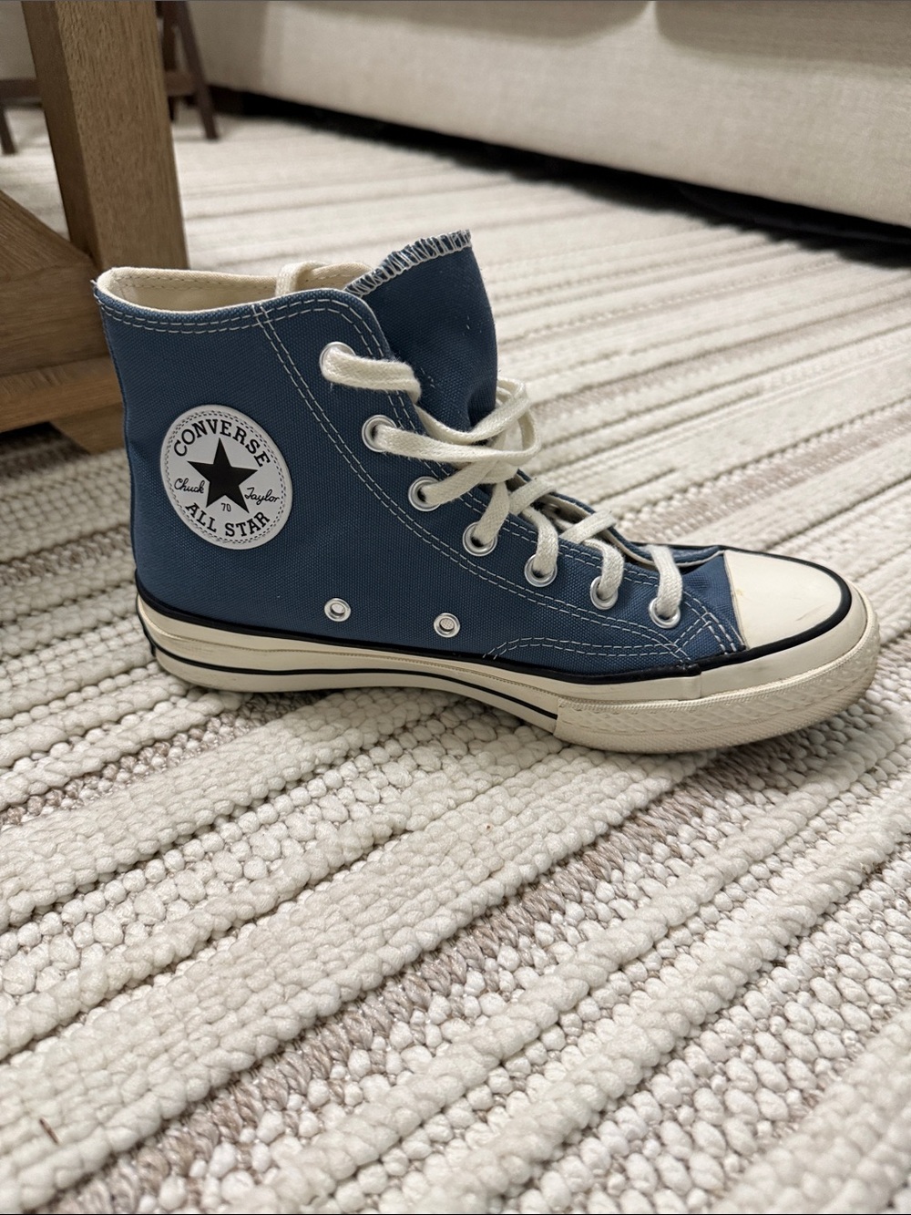 Converse High Top Canvas Sneakers - blue - Picture 2 of 5